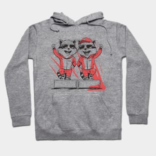 F1 funny Ferrari racoons, Carlos Sainz, Charles Leclerc, Formula 1 Graphic shirt (please send us a message if you want another custom design) Hoodie